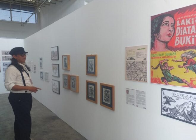 At Sangkring Art Space, Yogyakarta Comic Week 2023 Shows Off Exciting Art